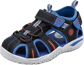 rismart Girls Girls Beach Summer Sports Closed Toe Breathable Sandals