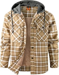 Mr.Stream Woodman Men's Hooded Shirt Plaid