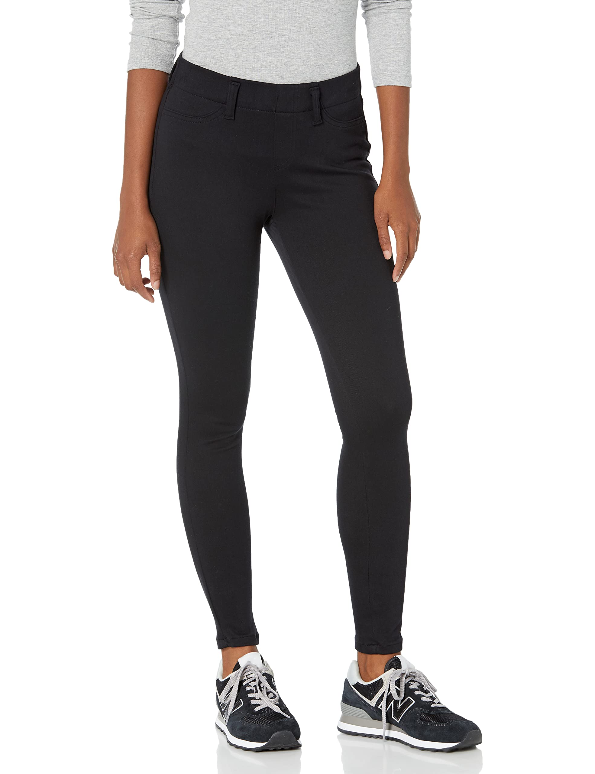 Amazon Essentials Women's Pull-On Mid Rise Stretchy Knit Jegging