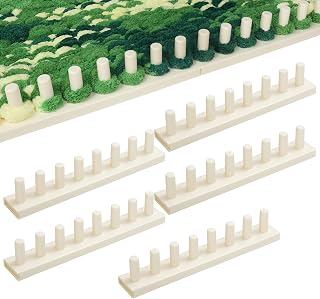 72'' Chunky Blanket Loom, Flexible Project Sizes Loom for Chunky Blanket | Plastic Modular Snap-Together Knitting Board, No Connectors Needed, Beginner DIY Blanket Making Kit