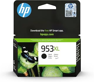 HP 953XL Black Original Ink Cartridge, High Yield | Compatible with HP OfficeJet Pro 7700, 8200, 8700, yield 2000 pages (L0S70AE)