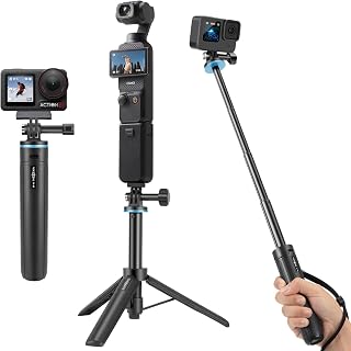 51 cm Selfie Stick Tripod Holder for DJI Osmo Pocket 4P/4/3, All GoPro etc.