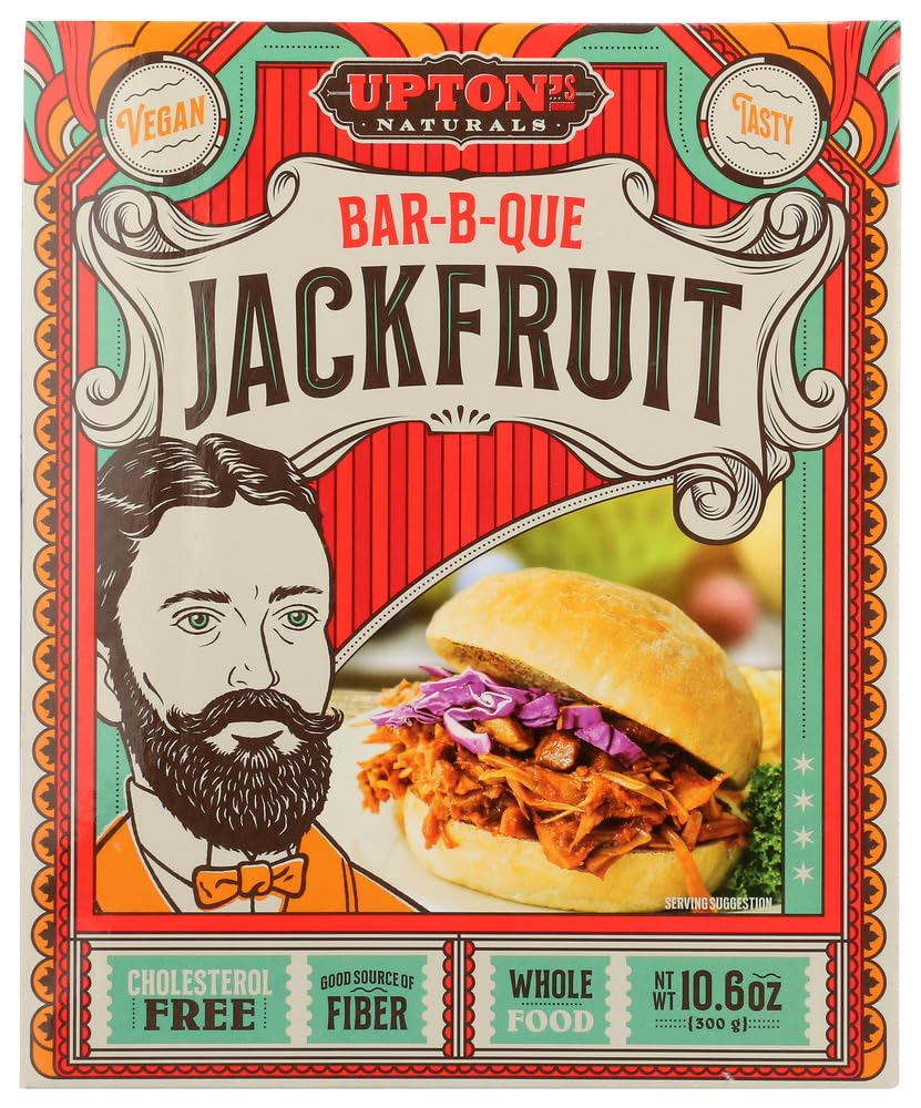 PACK OF 8 - Upton's Bar-B-Que Jackfruit, 10.6 Oz