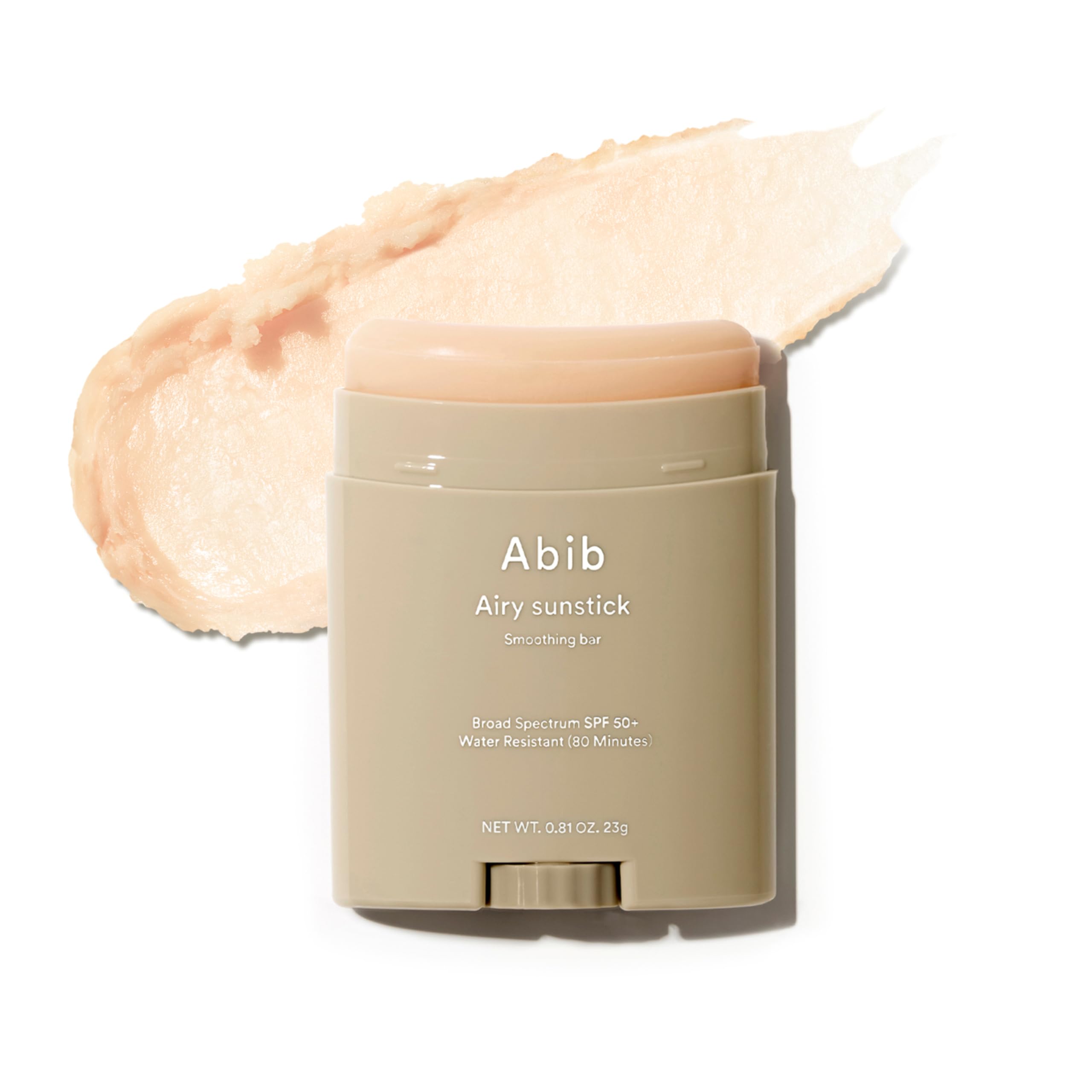 Abib Airy Sunstick Protection Bar SPF50+ Broad Spectrum, Semi-Matte Sunscreen St