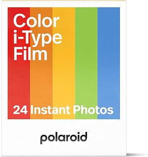 Polaroid Color i-Type Film, Triple Pack, 24 Instant Camera Photos | Film with Iconic White Frame, Compatible with Now, Now+, Flip, I-2 & Lab, Battery-Free Film