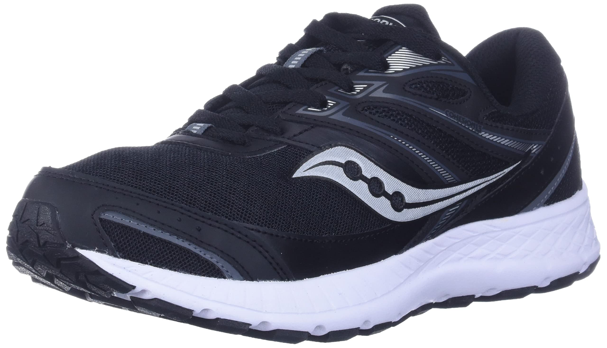 Saucony - Cohesion 13 Grey/Dark Brown, Women's Field and Track Shoes