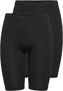 ONLY Women's Cycling Trousers (Pack of 2)