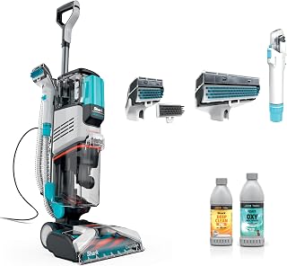Shark CarpetXpert StainStriker Carpet & Upholstery Cleaner, 3 Tools, EX201 | For Carpet, Upholstery & Rugs, Dirt, Tough Stain & Odor Remover, Pro & OXY Formulas, 3.5" Stain, Crevice & Pet Mess Tools