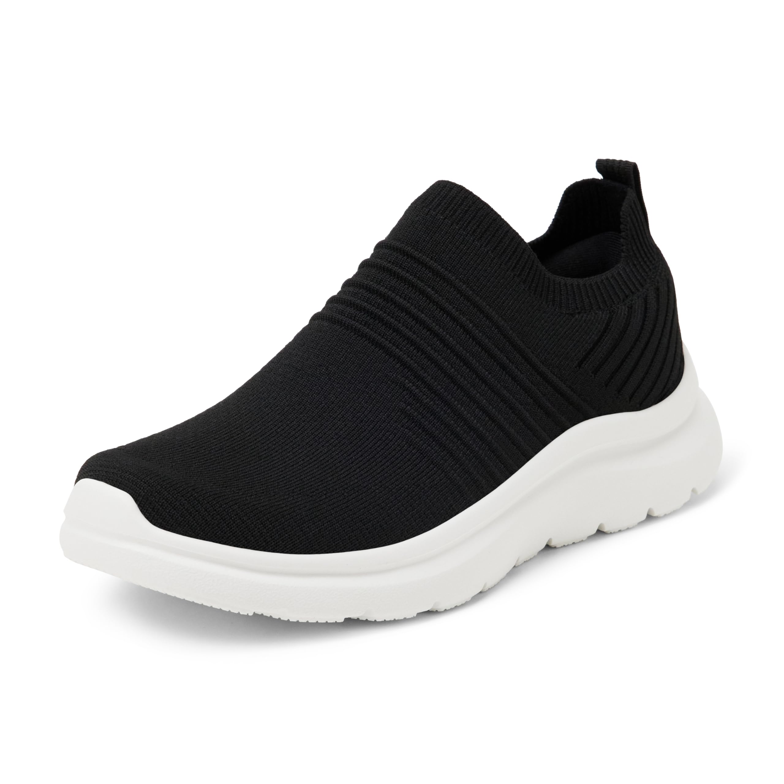 Amazon Essentials Women's Slip-On Lightweight Knit Walking Shoes