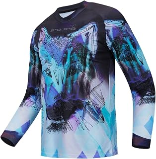 Men's Summer Racing Jerseys Motocross Sportswear MTB Long Sleeve Mountain Bike Clothing