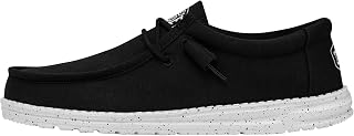 Hey Dude Mens Wally SlubMoc Toe Shoes
