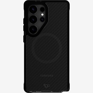 Tech21 EvoArmor case for Samsung Galaxy S25 Ultra - compatible with Magnets - High Impact Protection phone case - Black