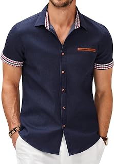 COOFANDY SHIRT メンズ US サイズ: Large
