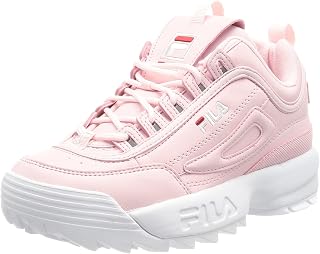 Fila Disruptor Low WMN Women's Pink Leather Shoes 1010302.71Y