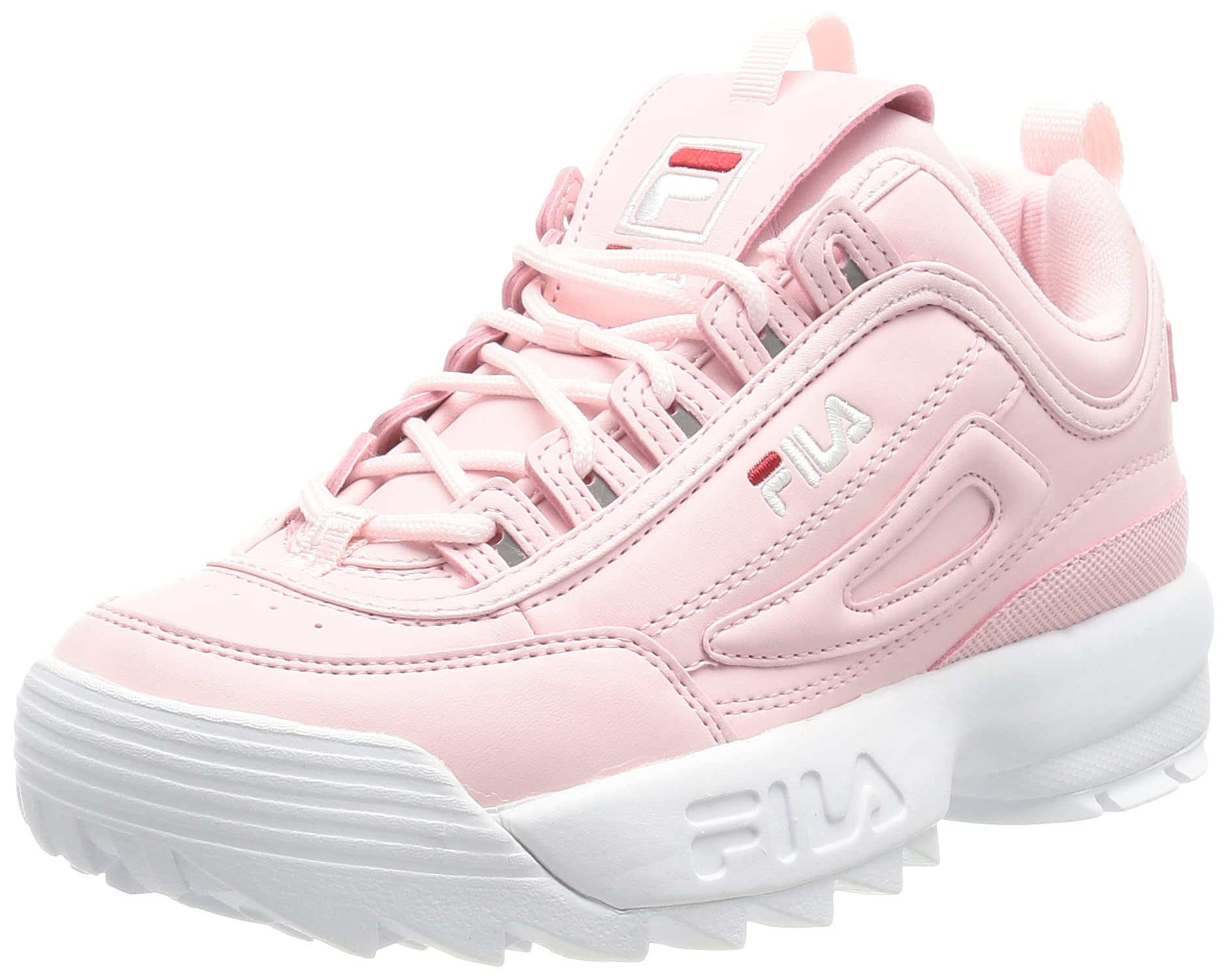 Fila Disruptor Low WMN Women's Pink Leather Shoes 1010302.71Y