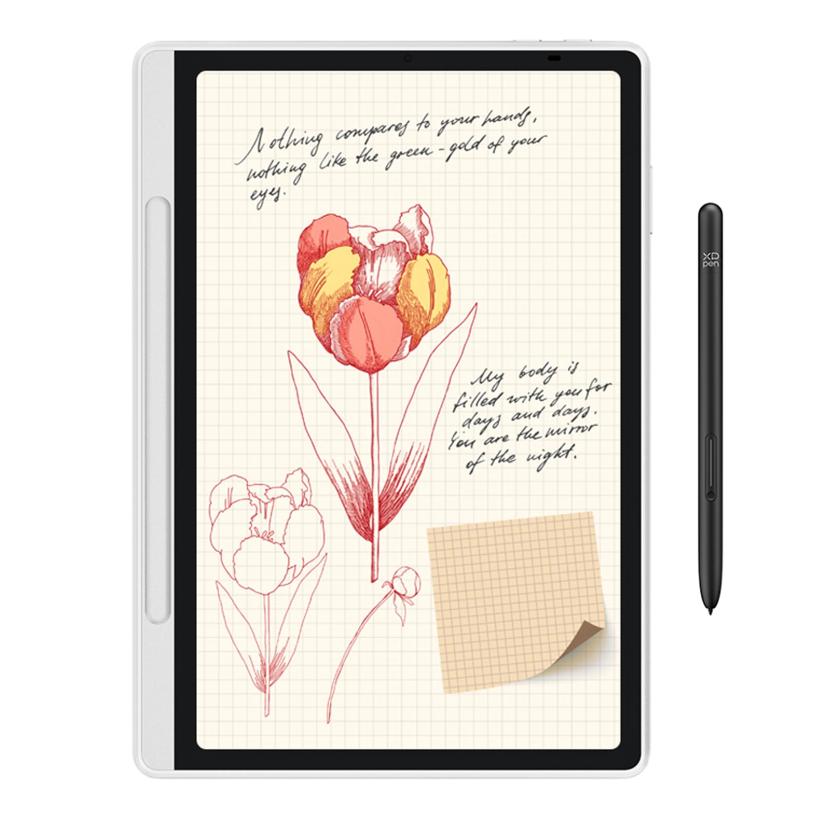 XPPen Magic Note Pad with 10.9" Color Display, 90Hz Refresh Rate, 16.7 Millions 