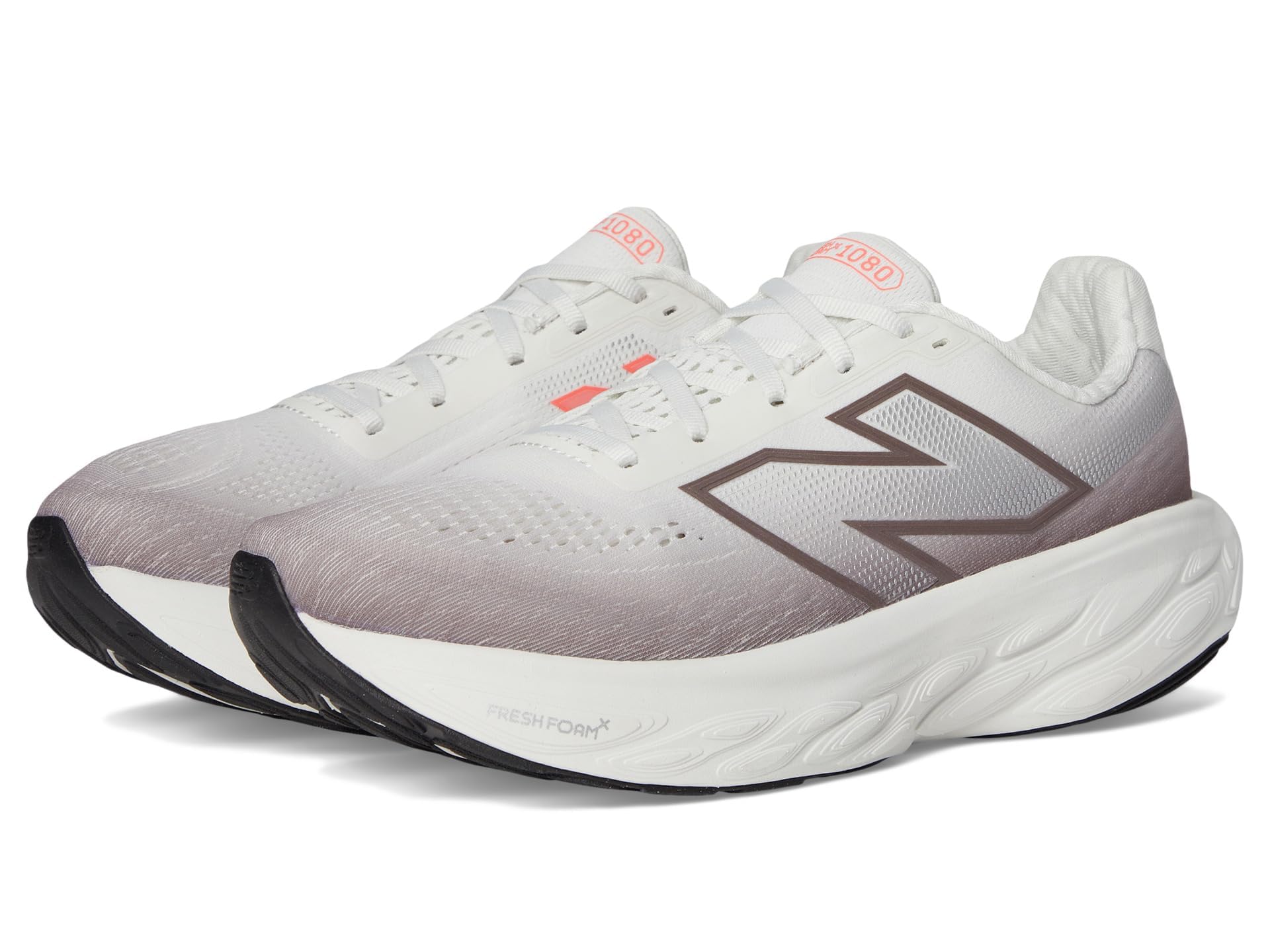 New Balance Fresh Foam X 1080 V14 - Men's Running Shoes, Clementine/Angora