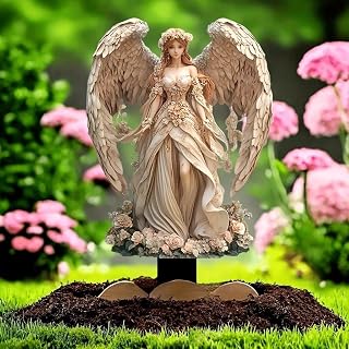 Acrylic Garden Stake Indoor Outdoor Decoration Acrylic Garden Stake Gift for Flower Pot Ornaments and Landscape Landscaping, Suitable for Yard and Lawn