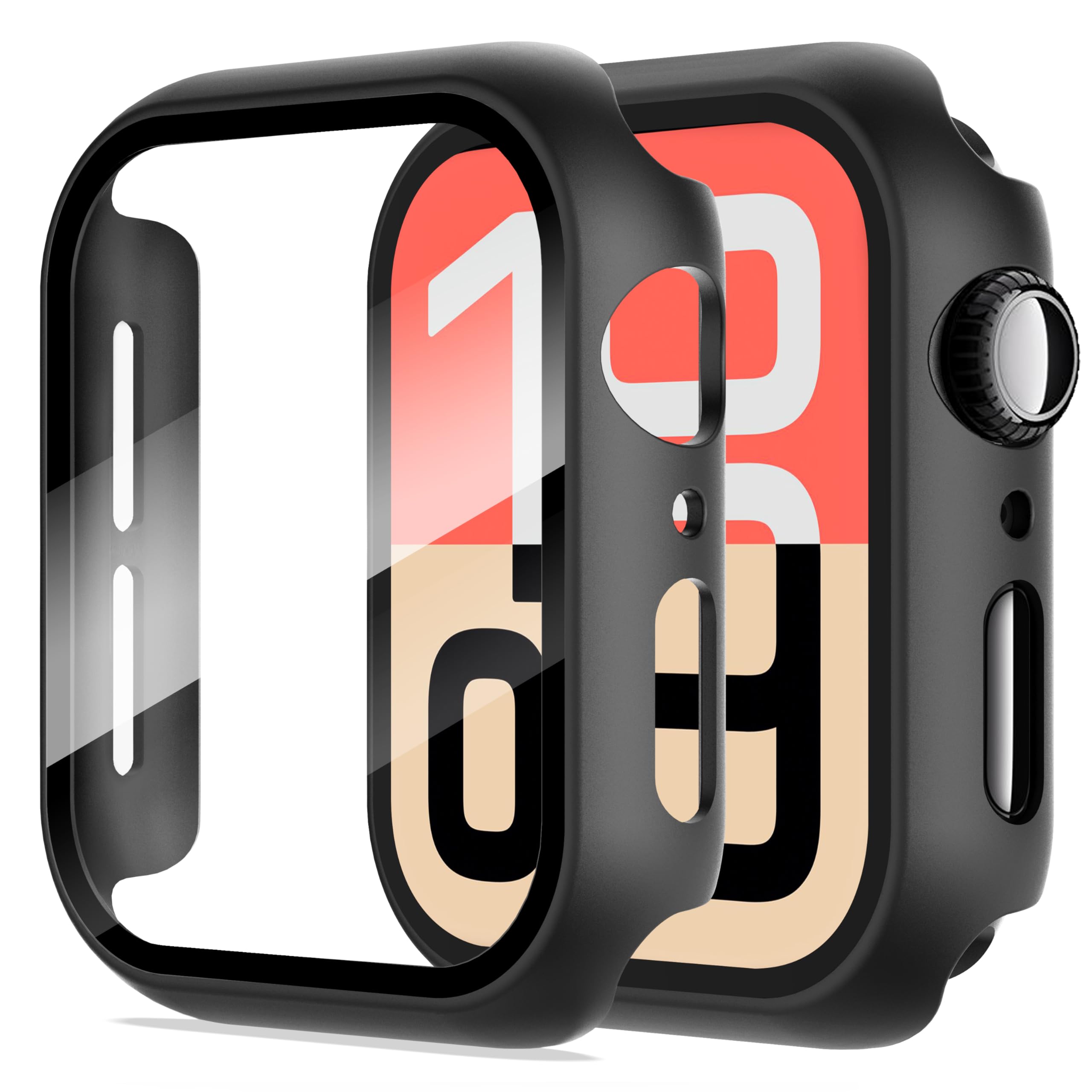 Diruite Case for Apple Watch SE 3/2/1/Series 6 5 4 40mm Screen Protector