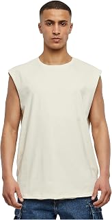 Urban Classics Open Edge Sleeveless Tee Men's T-Shirt Black Regular