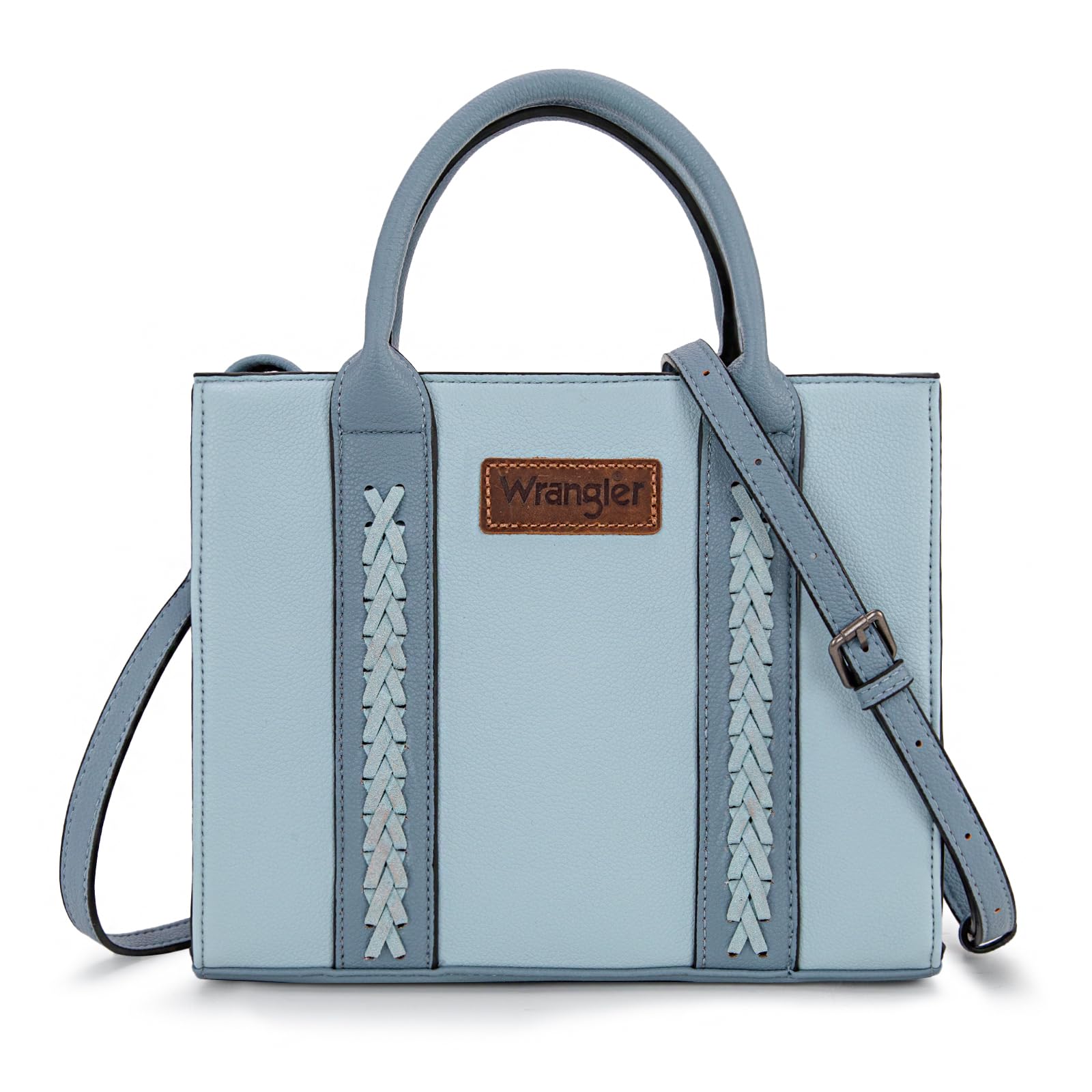 Wrangler Tote Bags for Women Top-handle Handbags and Purse for Women with Adjust