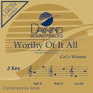 Worthy Of It All Accompaniment/Performance Track