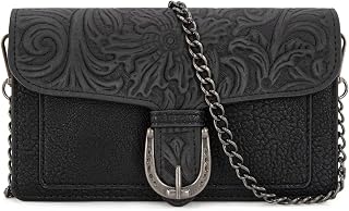 Montana West Small Crossbody Purse with Chain Strap Western Designer Clutch and Handbags for Women