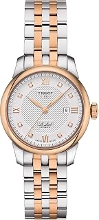 Tissot Le Locle, Swiss Automatic, 29mm, Silver Dial with Diamonds, Women's Watch