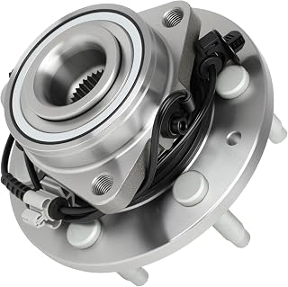 ECCPP 515096 Front Wheel Hub Bearing Assembly for Chevy Avalanche | for Silverado, for Suburban, for Tahoe, for Cadillac Escalade, for GMC Yukon Sierra 1500 4X4 4WD 6 Lug Left Or Right W/ABS