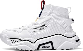 SANNAX Uomo Scarpe Moda Scarpe Alte Sportive Casuale Sneakers