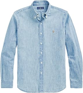 POLO RALPH LAUREN Men's Classic Oxford Long Sleeve Sport Shirt