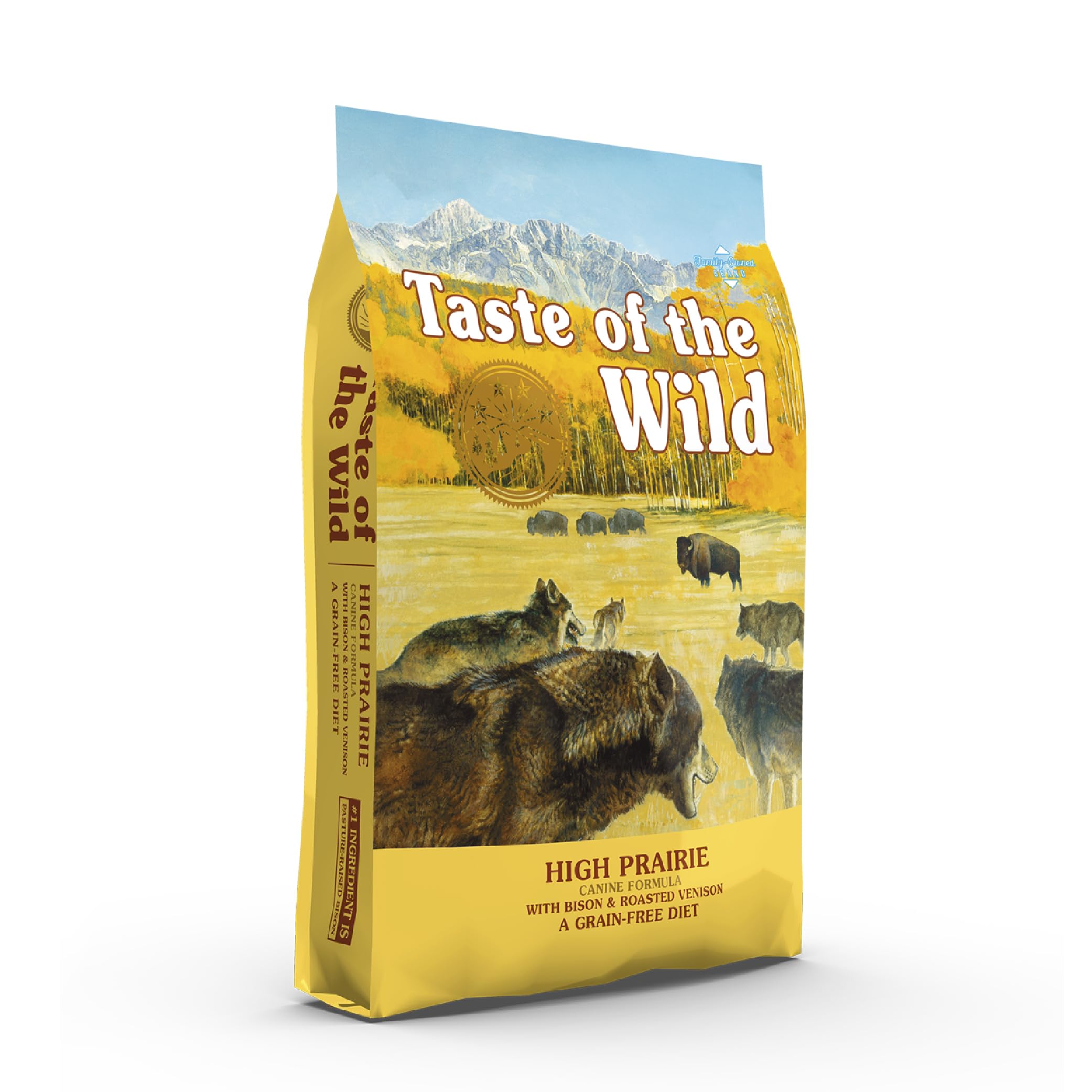 Taste of the Wild High Prairie Adult Dry Dog Food, Roasted Bison, 28lb | High Pr