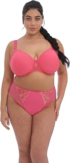 Elomi Women's Plus Size Charley Embroidered Underwire Plunge Bra, Honeysuckle, 36HH