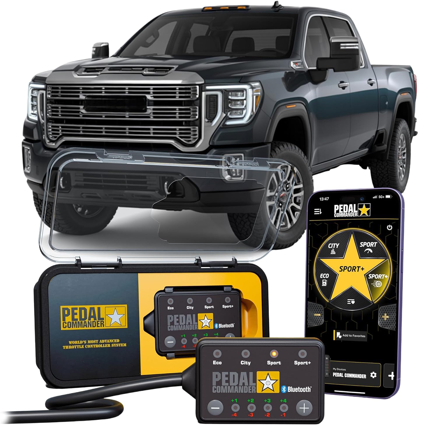 PEDAL COMMANDER for GMC Sierra 2500HD/3500HD 2020-2026 Throttle Controller | Fit