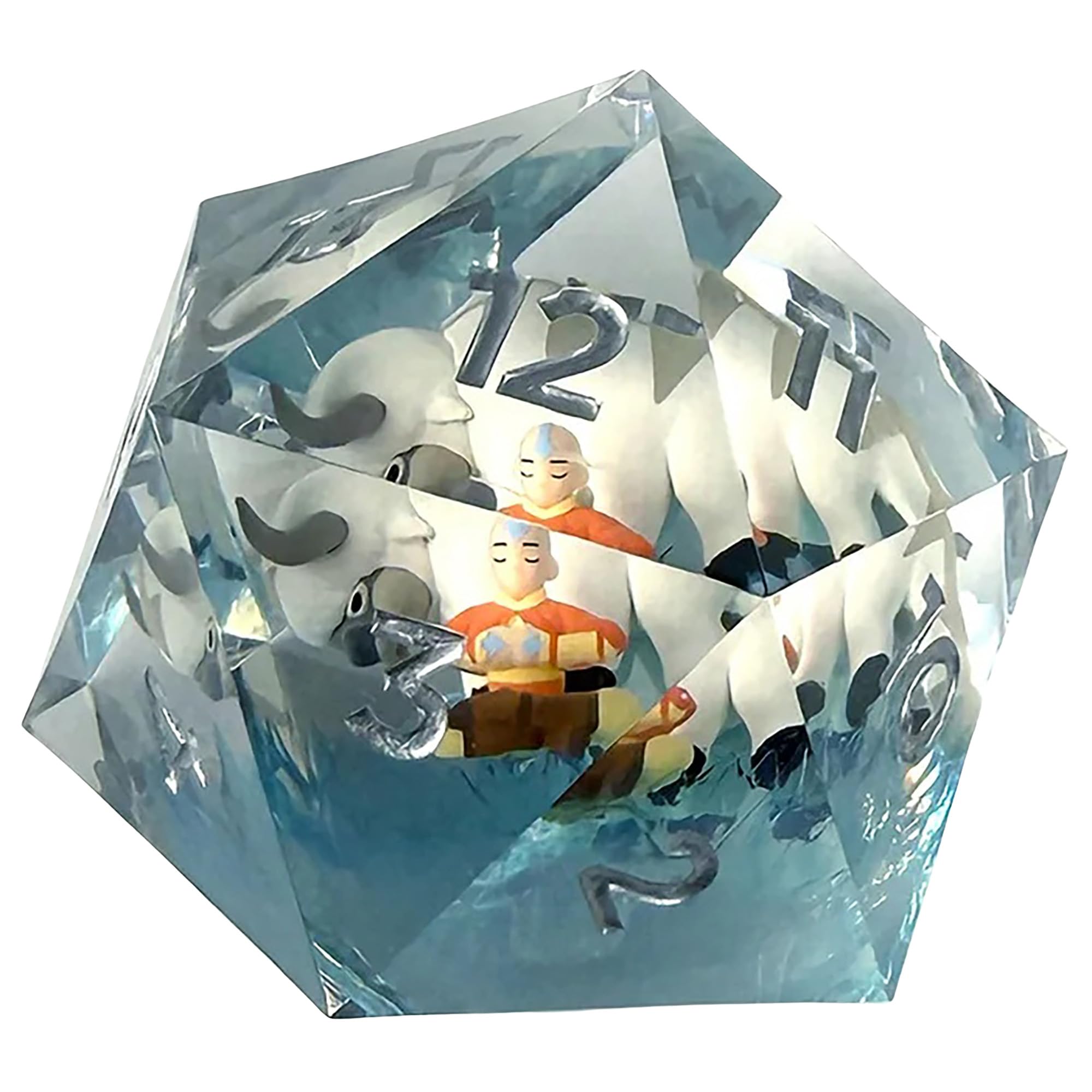 Sirius Dice MTG: Avatar Last Airbender 55mm Spindown d20 Life Counter | Large Re