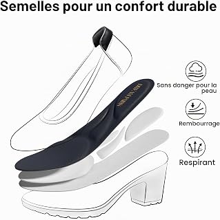 DREAM PAIRS Women's Pumps High Heel Classic Shoes for Lady Wedding Office