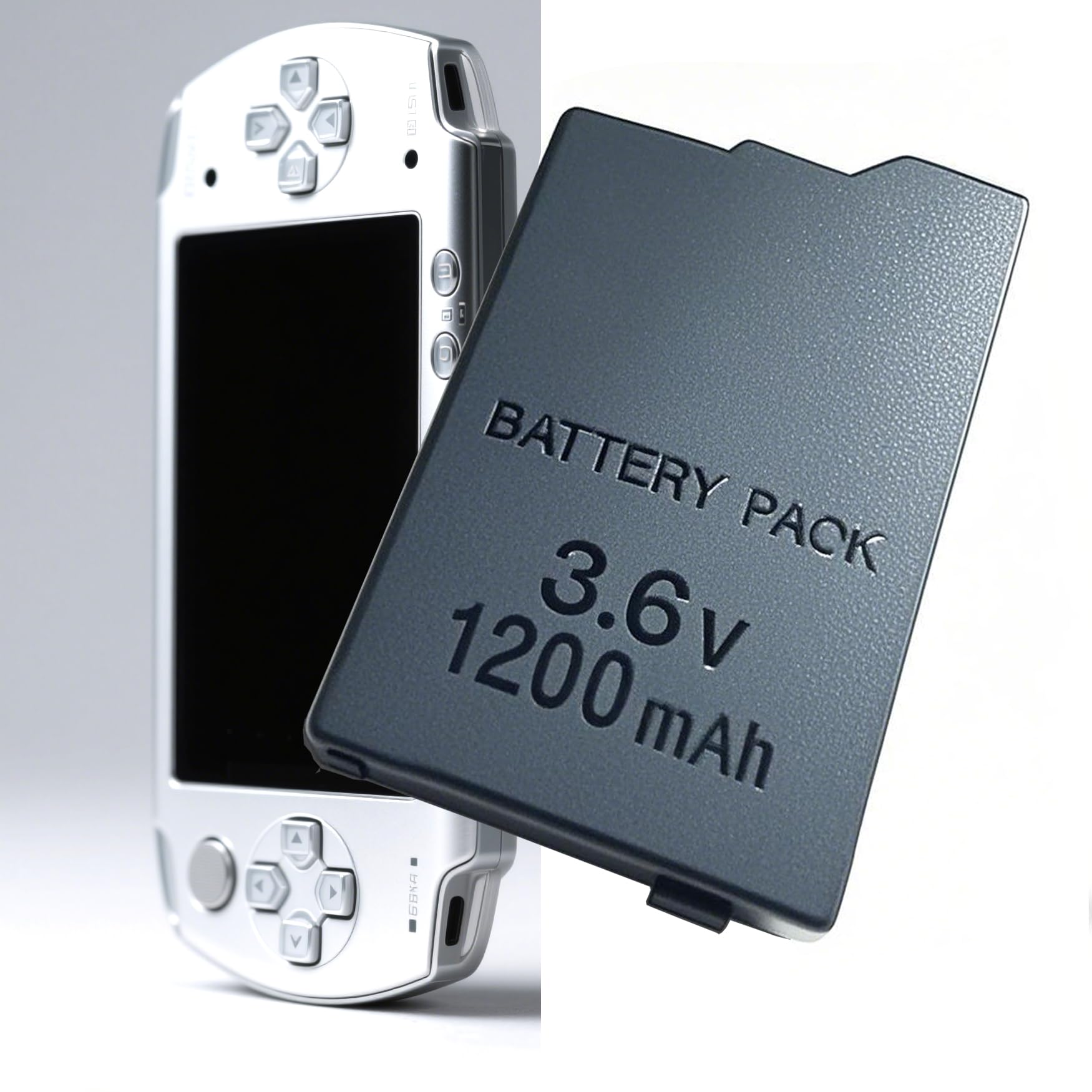 EXMUMCMR PSP-S110 Battery,Compatible with Sony SP-S110 Battery for PSP 2000/3000