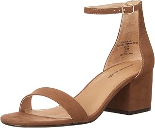 Amazon Essentials Damen Sandaletten mit Absatz und Zwei Riemchen