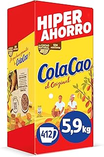 ColaCao Original, Natural Soluble Cocoa Without Additives, XXL Saving Format, 13 lbs
