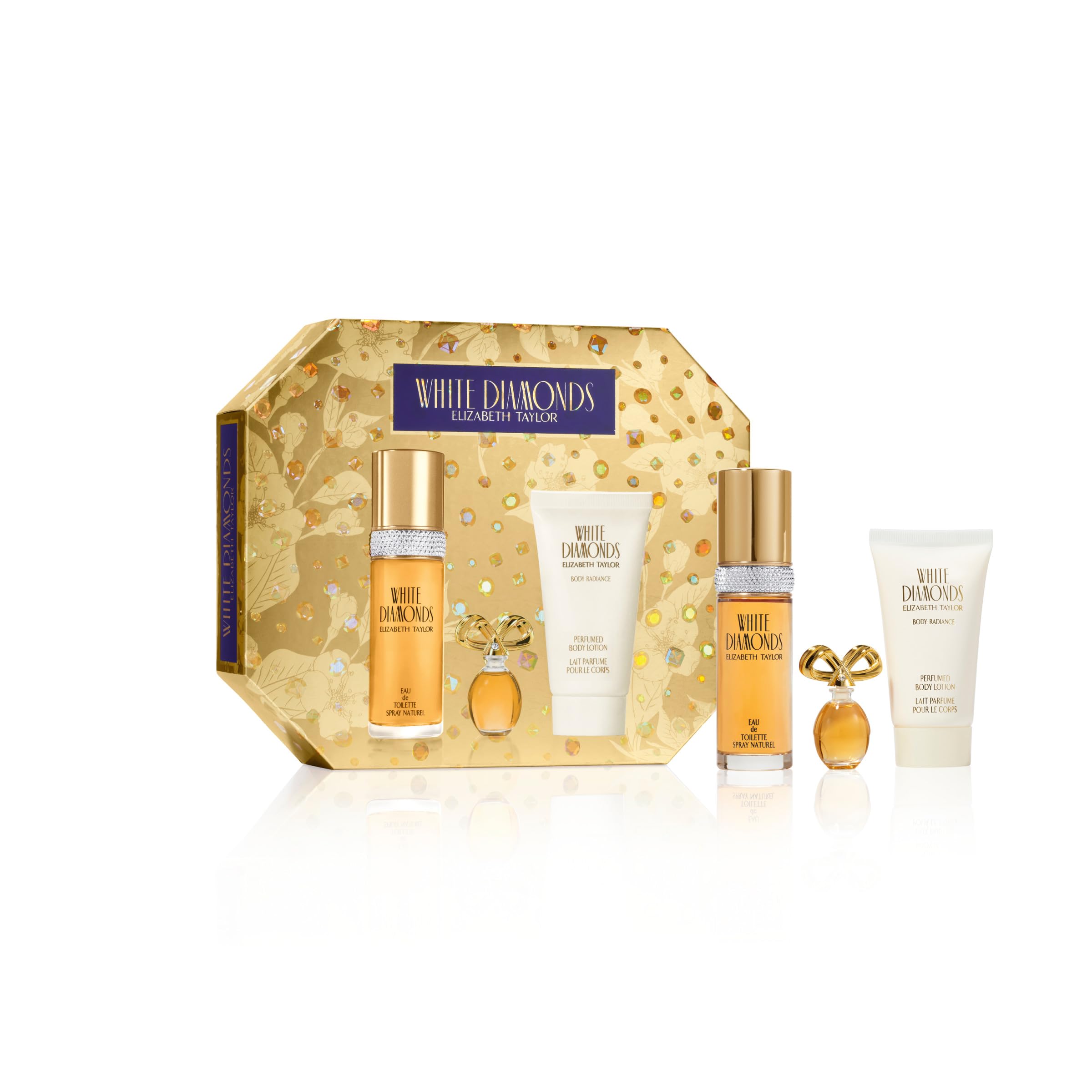 Elizabeth Taylor White Diamonds 3-Piece Fragrance Gift Set for Women | Women