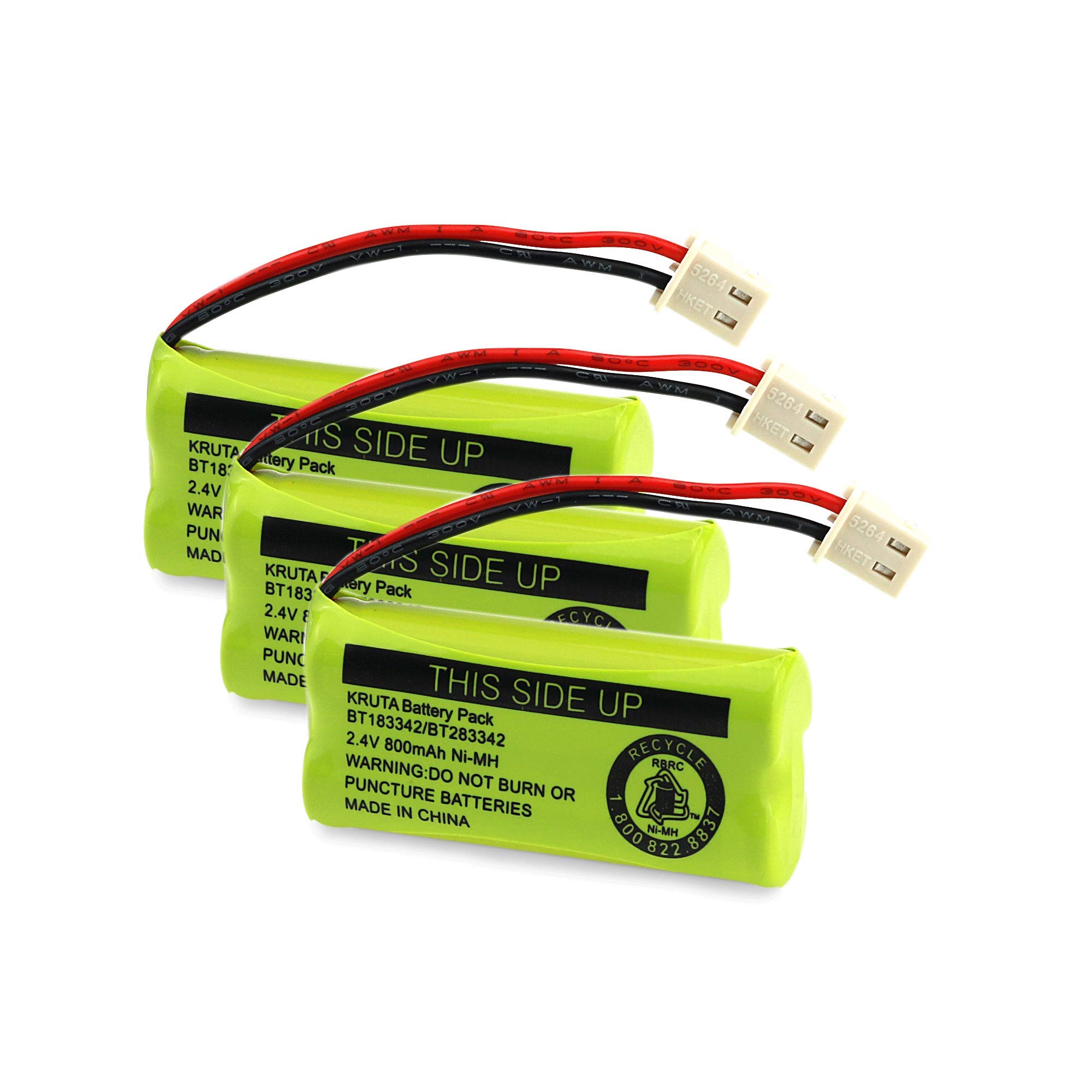 KRUTA BT183342 BT283342 BT166342 BT266342 BT162342 BT262342 Battery for VTech CS