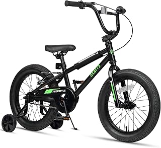 cubsala 12 14 16 18 Inch Kids Bike BMX Style Bicycle with Training Wheels Coaster Brake for 2-10 Years Old Toddlers Boys Girls Multiple Colors