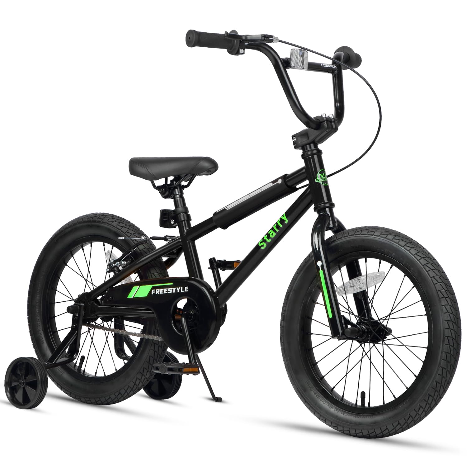cubsala 12 14 16 18 Inch Kids Bike BMX Style Bicycle with Training Wheels Coaste