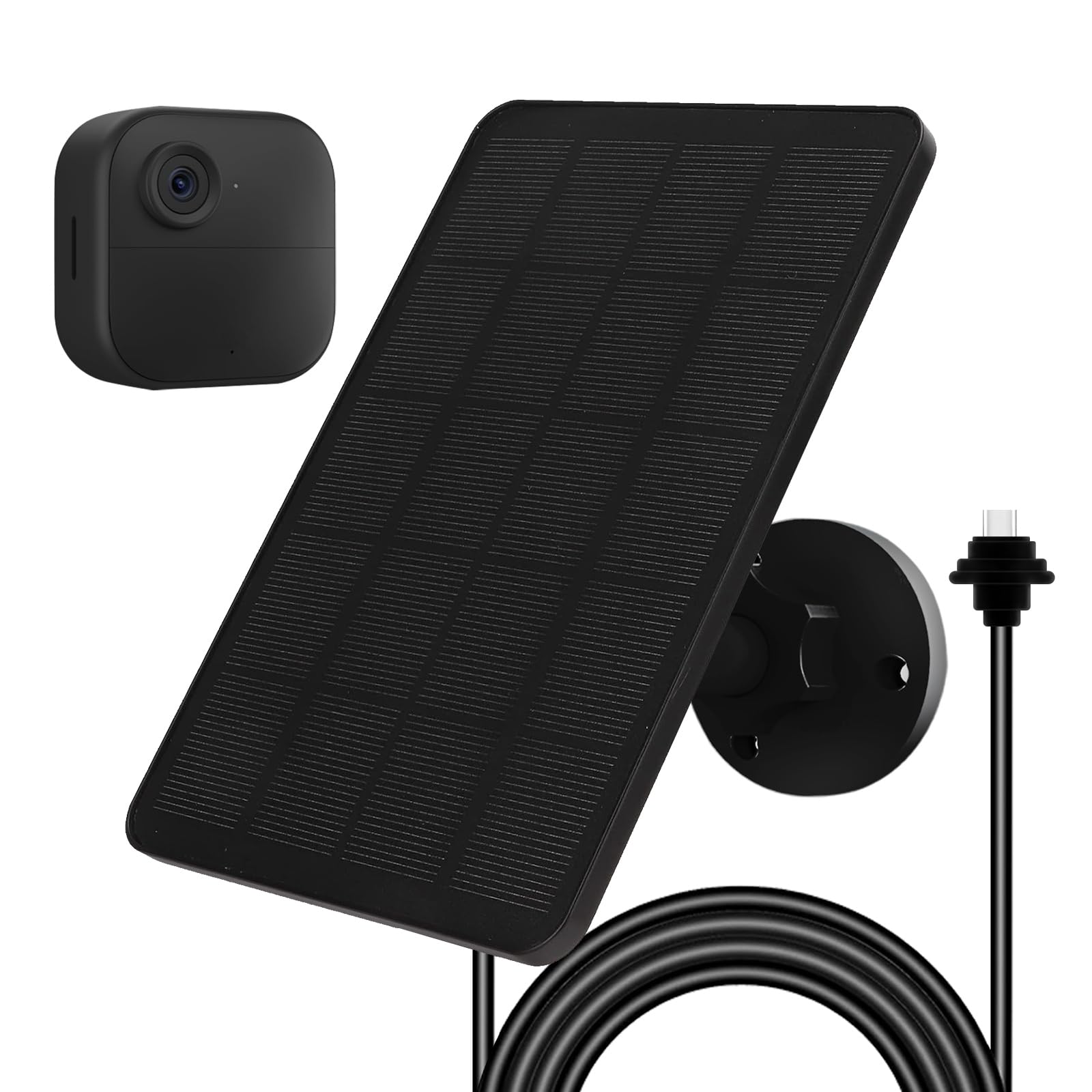 Solar Panel for Blink Camera, Solar Panel 4W Compatible with Blink Outdoor 4 (4t