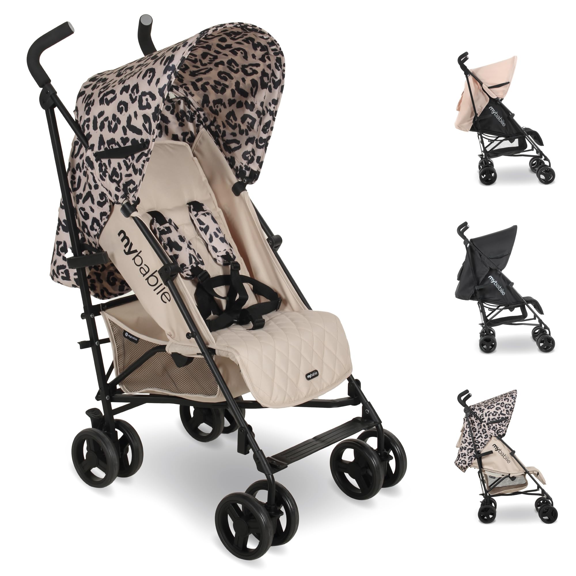 My Babiie MB01 Stroller - from Birth to 4 Years (22kg), Lightweight & Compact Um