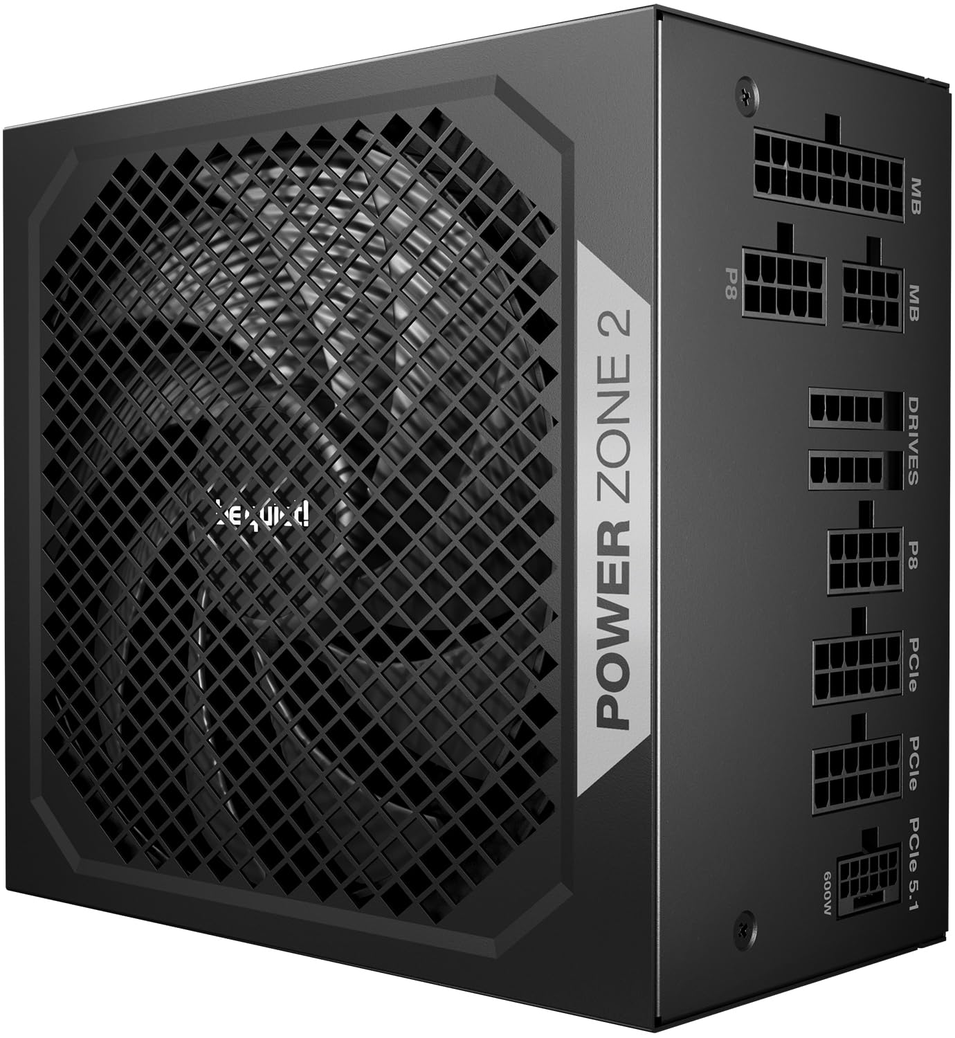 be quiet! Power Zone 2 1000W Power Supply, 80 Plus and Cybenetics Platinum | ATX