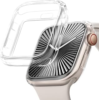 JR.DM 42mm Soft Flexible TPU Case Compatible with Apple Watch Series 3/2/1, Touch Screen, Lightweight, Anti-scratch, Full Protection, Slim, Shockproof, Shiny Bumper for iWatch