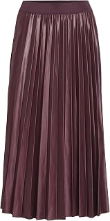 VILA Vinitban Pleated Midi Skirt
