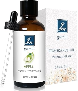 GM Gumili Apple Fragrance Oil, Perfume Oil for Diffuser, Fruity Aroma, 1 Oz