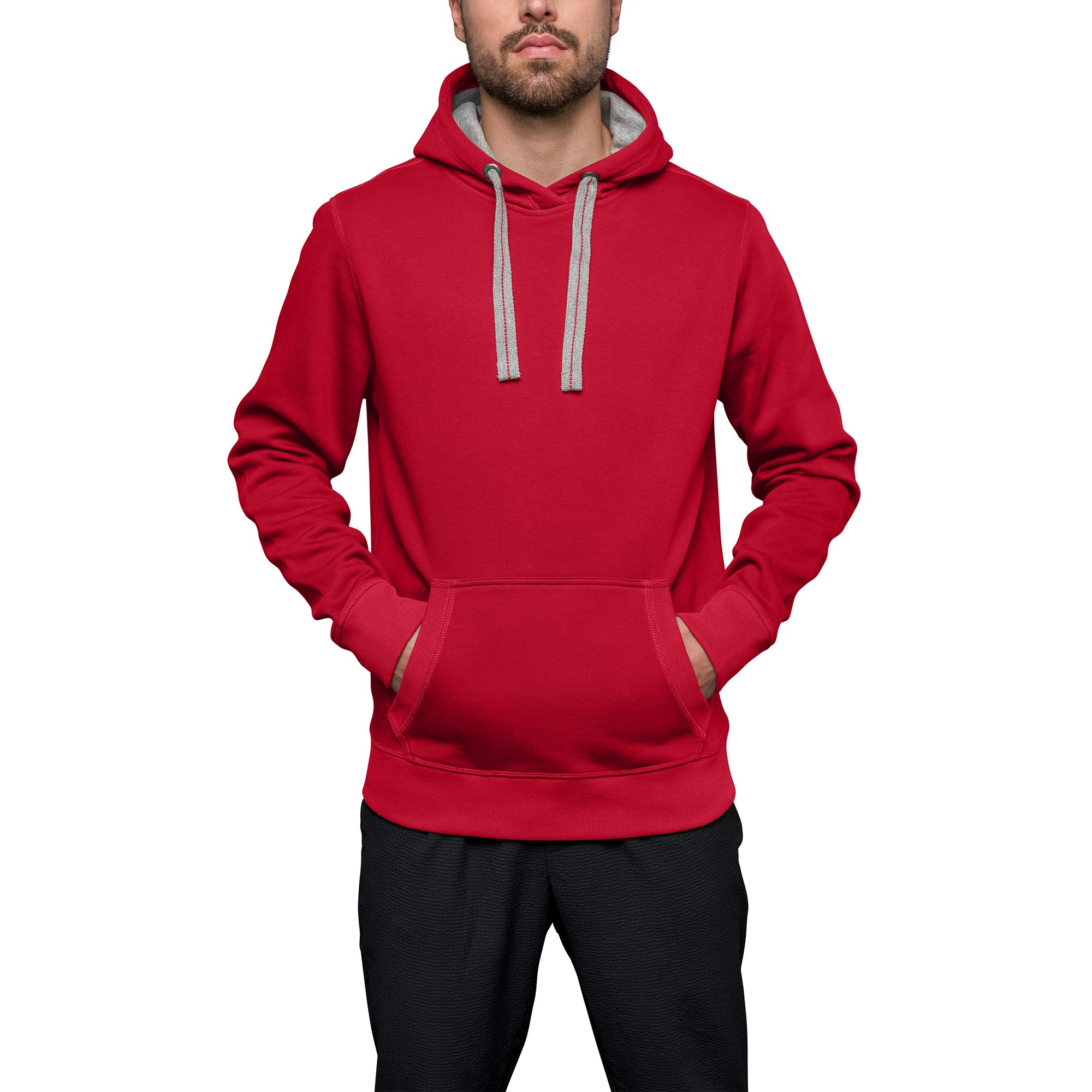 HRM Men's Unisex Sweat Sports Hoodie
